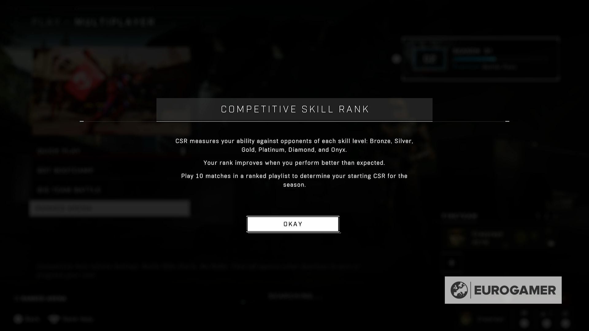 Halo Infinite ranking system All competitive tiers and ranks in order